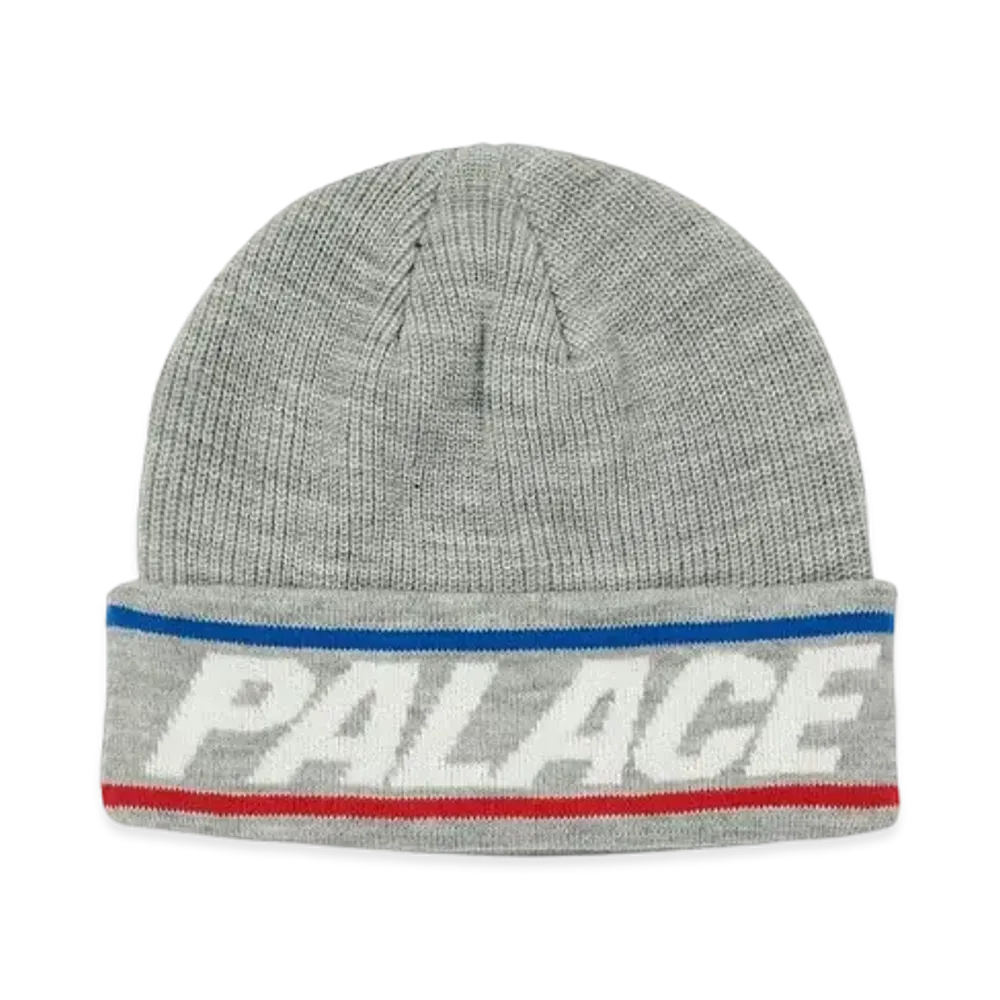 PALACE BASICALLY A BEANIE "Grey Marl"