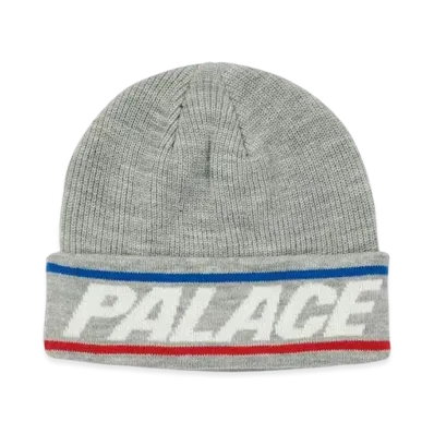 PALACE BASICALLY A BEANIE "Grey Marl"