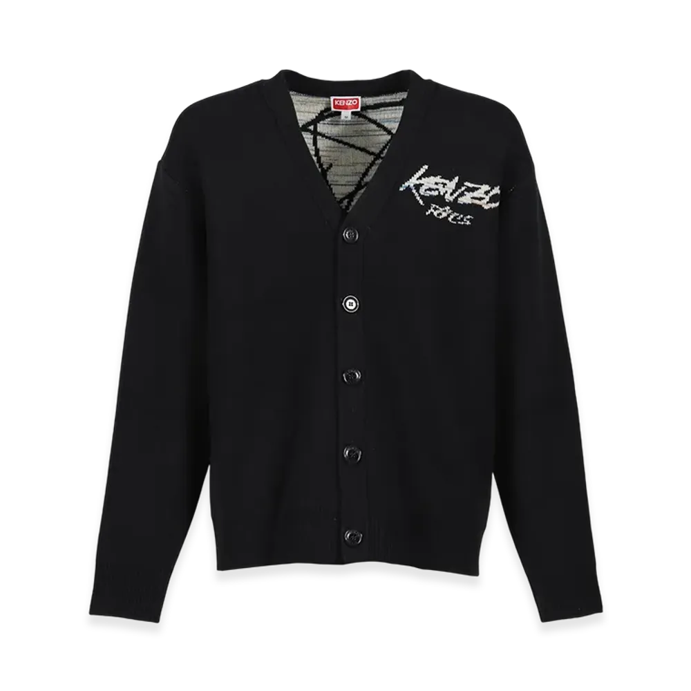 KENZO RWS Futura Cardigan "Black"