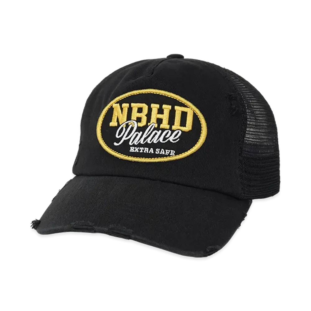 PALACE x NEIGHBORHOOD Mesh Trucker "Black Denim"