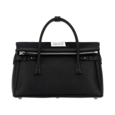 Maison Margiela Women's Leather 5AC East West Handbag "Black"
