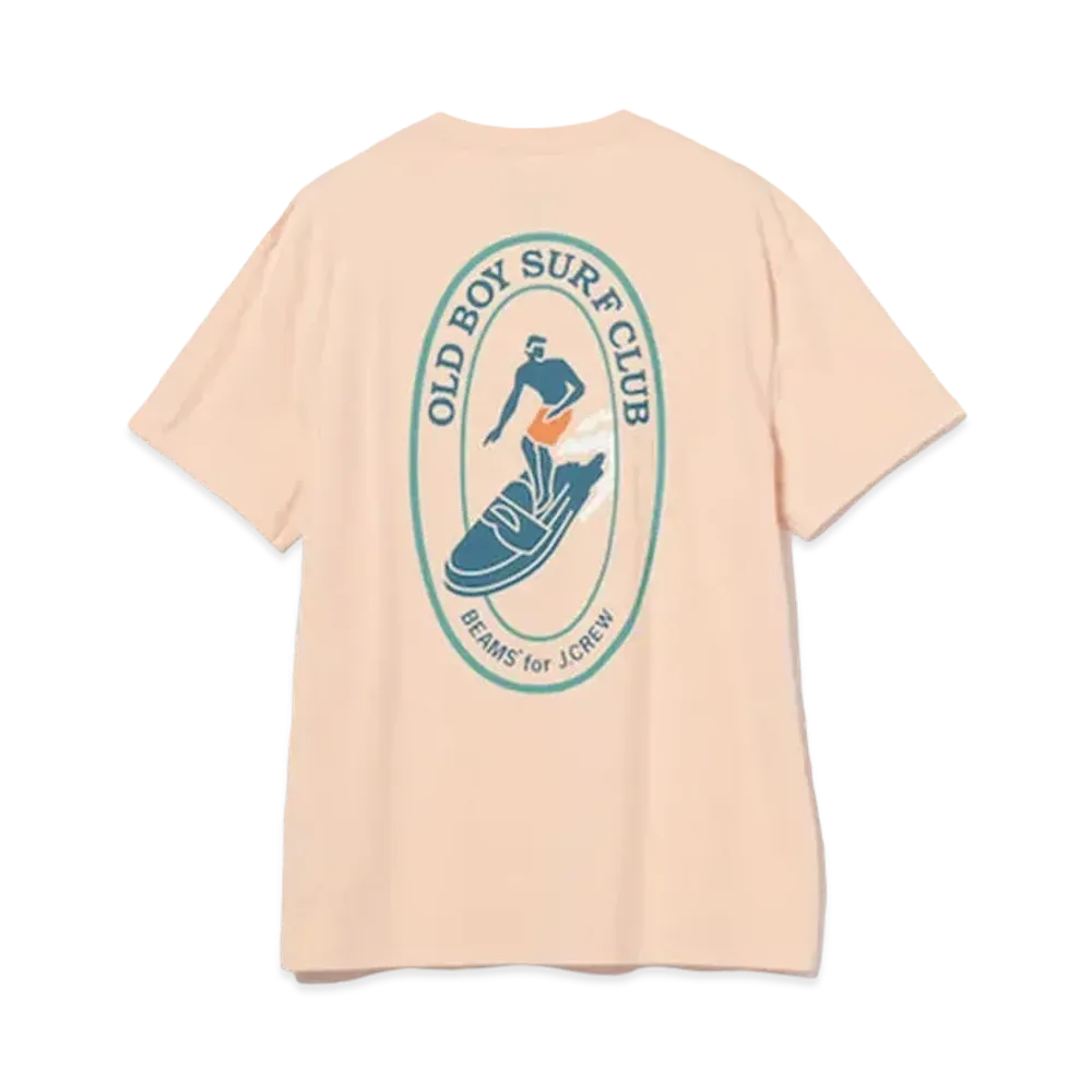 BEAMS PLUS x J.Crew Print T-shirt #1 "Beige"