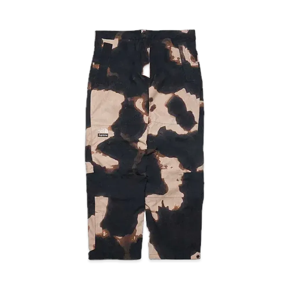 Supreme x The North Face Bleached Denim Print Mountain Pant "Black"