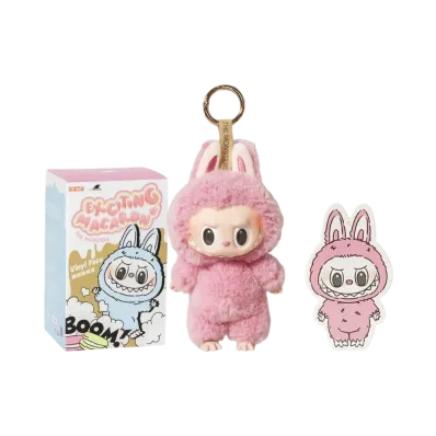 POP MART THE MONSTERS (LABUBU) Exciting Macaron Plush Series LYCHEE BERRY