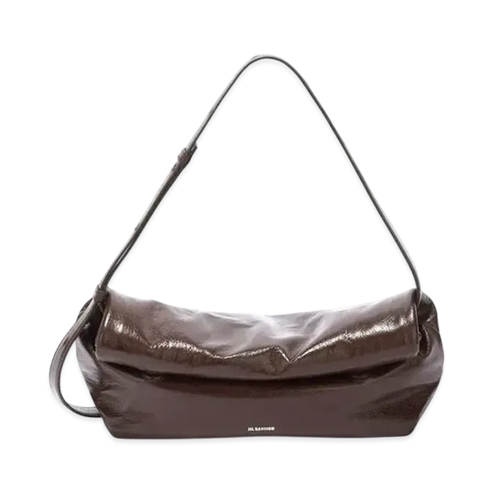 Jil Sander Rollup Small "Chocolate Plum"