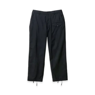 ENGINEERED GARMENTS Gurkha Pant - Tropical Wool "Black"