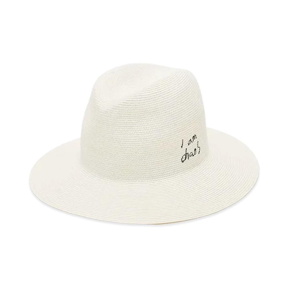 UNDERCOVER x KIJIMA TAKAYUKI Paper Braid Hat "Ivory"