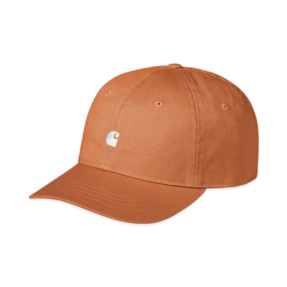 Carhartt WIP Madison Logo Cap "Redhaven/White"