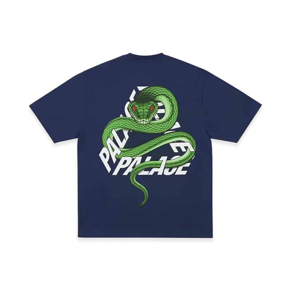 PALACE Snakey P3 T Shirt "Navy"