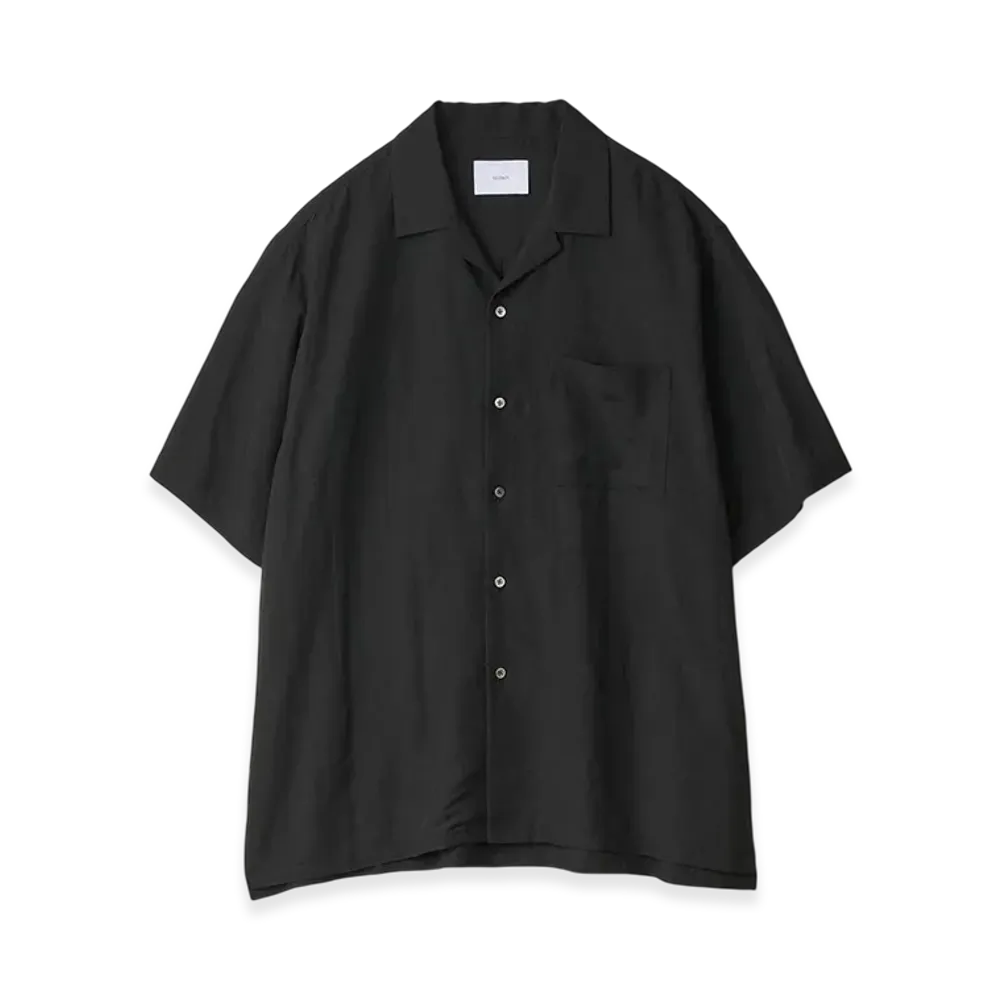 ssstein Rayon/Linen Oversized SS Shirt "Black"