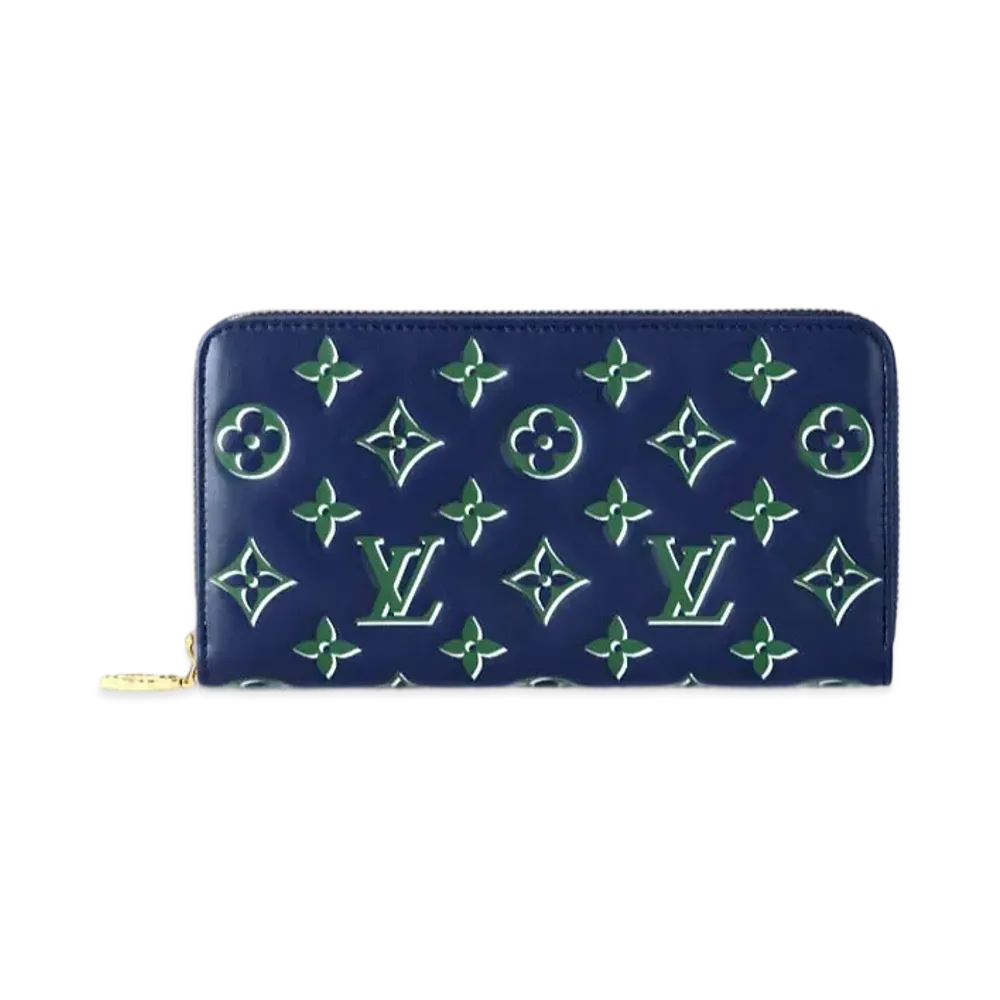 Louis Vuitton Zippy Wallet "Bleu/Vert"