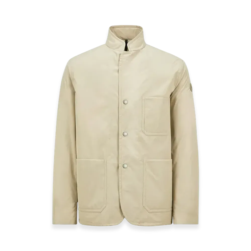 MONCLER Monges Down Shirt Jacket "Light Beige"