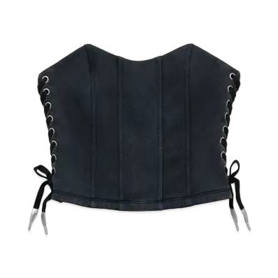 HERON PRESTON x H&M H2 Lace-Up Detail Corset Tops #1 "Black"