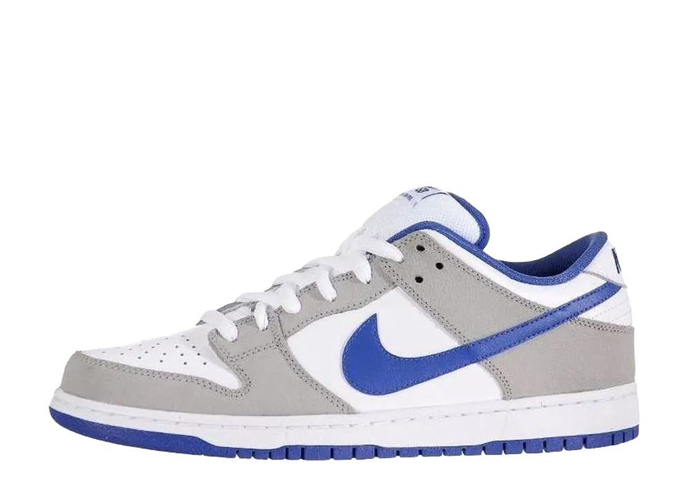 Nike SB Dunk Low Pro "Matte Silver/Varsity Royal"