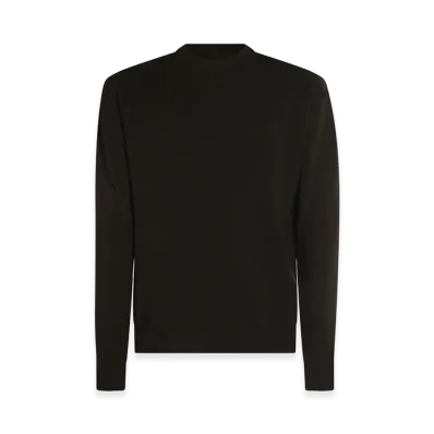 Rick Owens Cashmere Crew Neck Sweater "Green"