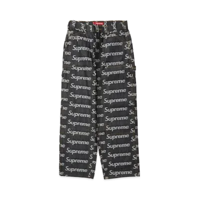 Supreme Jacquard Logos Double Knee Denim Painter Jean "Indigo"