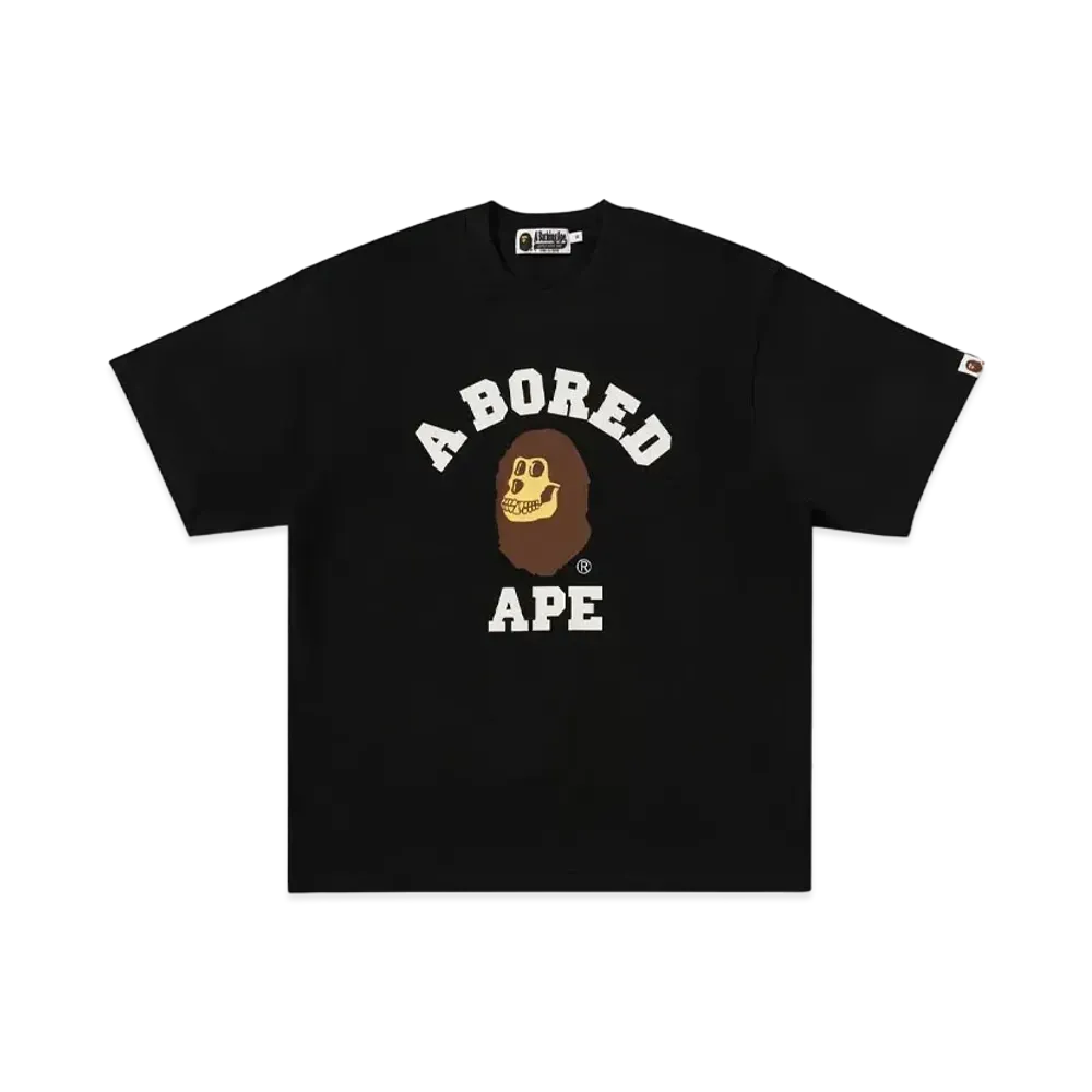 A BATHING APE x Bored Ape Yacht Club Tee #3 "Black"