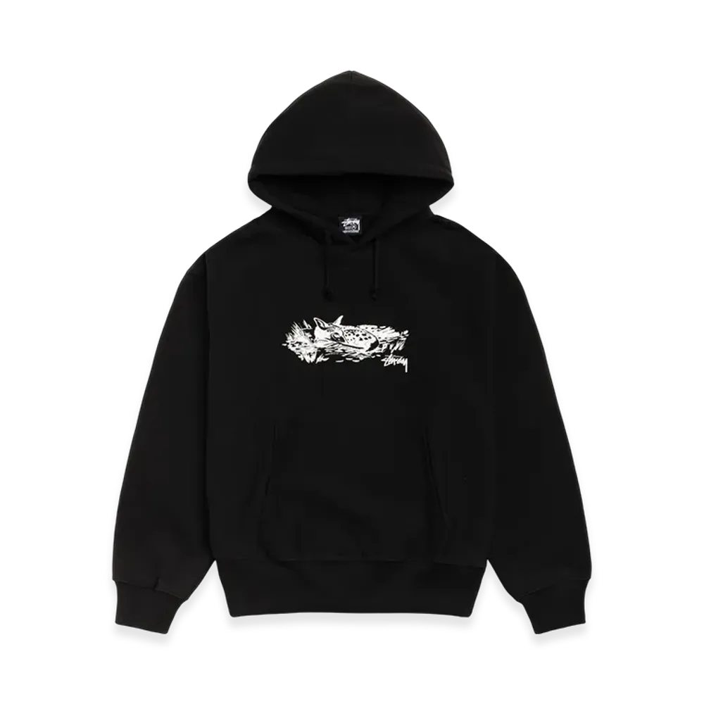 Stussy Fawn Hoodie "Black"