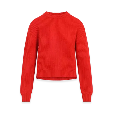 Jil Sander Women's Ribbed Knit Sweater "Poppy"