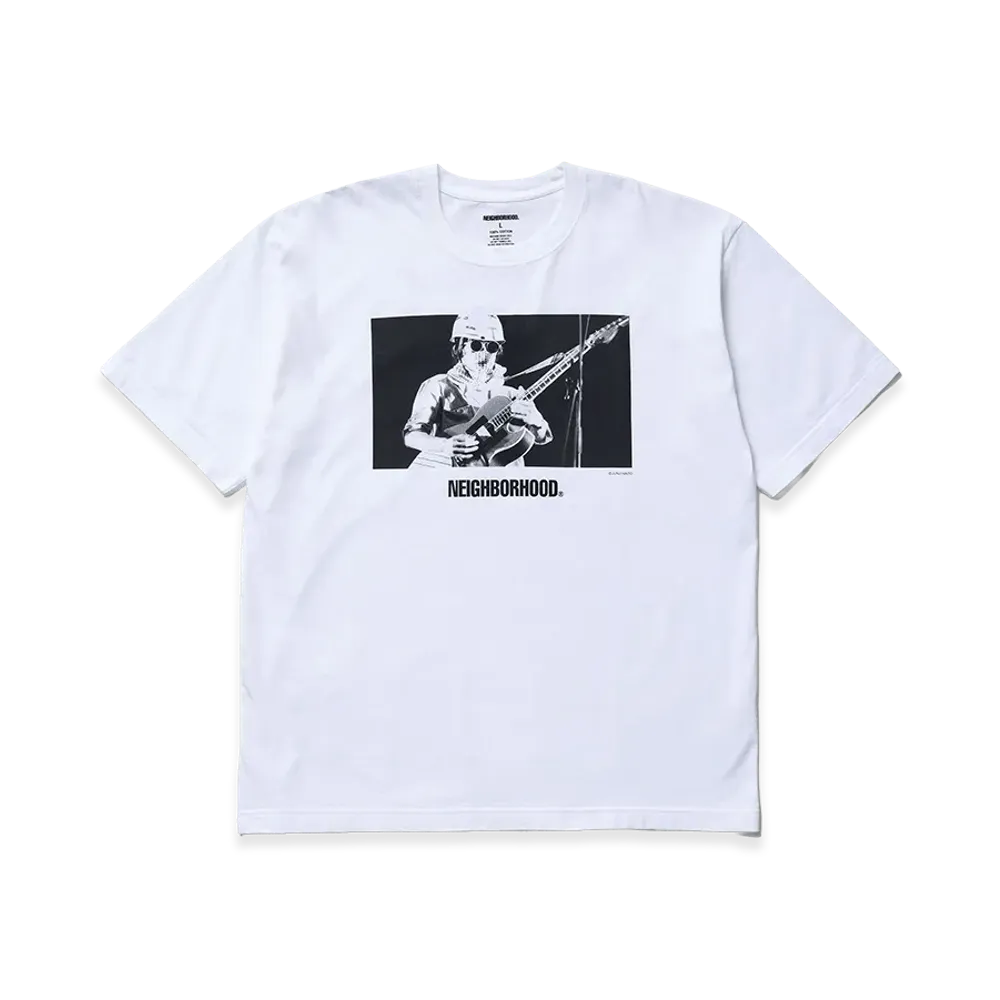 NEIGHBORHOOD x FM TOKYO x THE TIMERS . Tee SS "White"