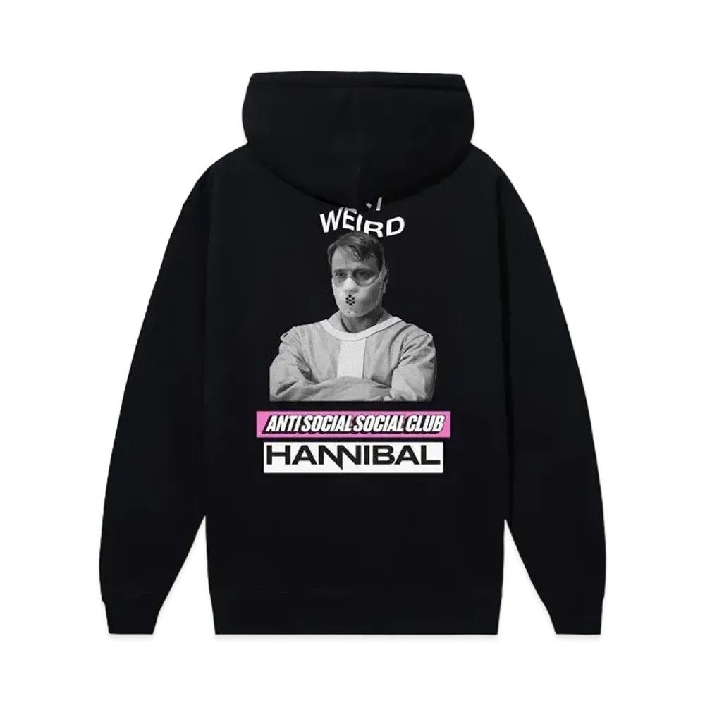 ANTI SOCIAL SOCIAL CLUB Hannibal Weird Hoodie "Black"