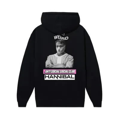 ANTI SOCIAL SOCIAL CLUB Hannibal Weird Hoodie "Black"