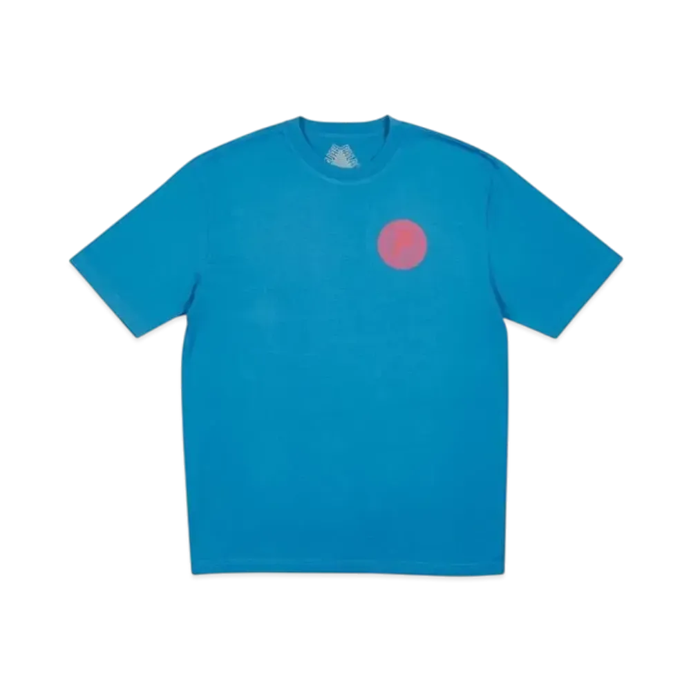 PALACE Pircular T-Shirt "Blue"