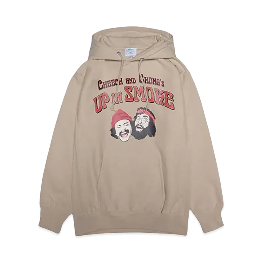 INTERNATIONAL PLAYERS Up In Smoke PO Hoodie "SAND"
