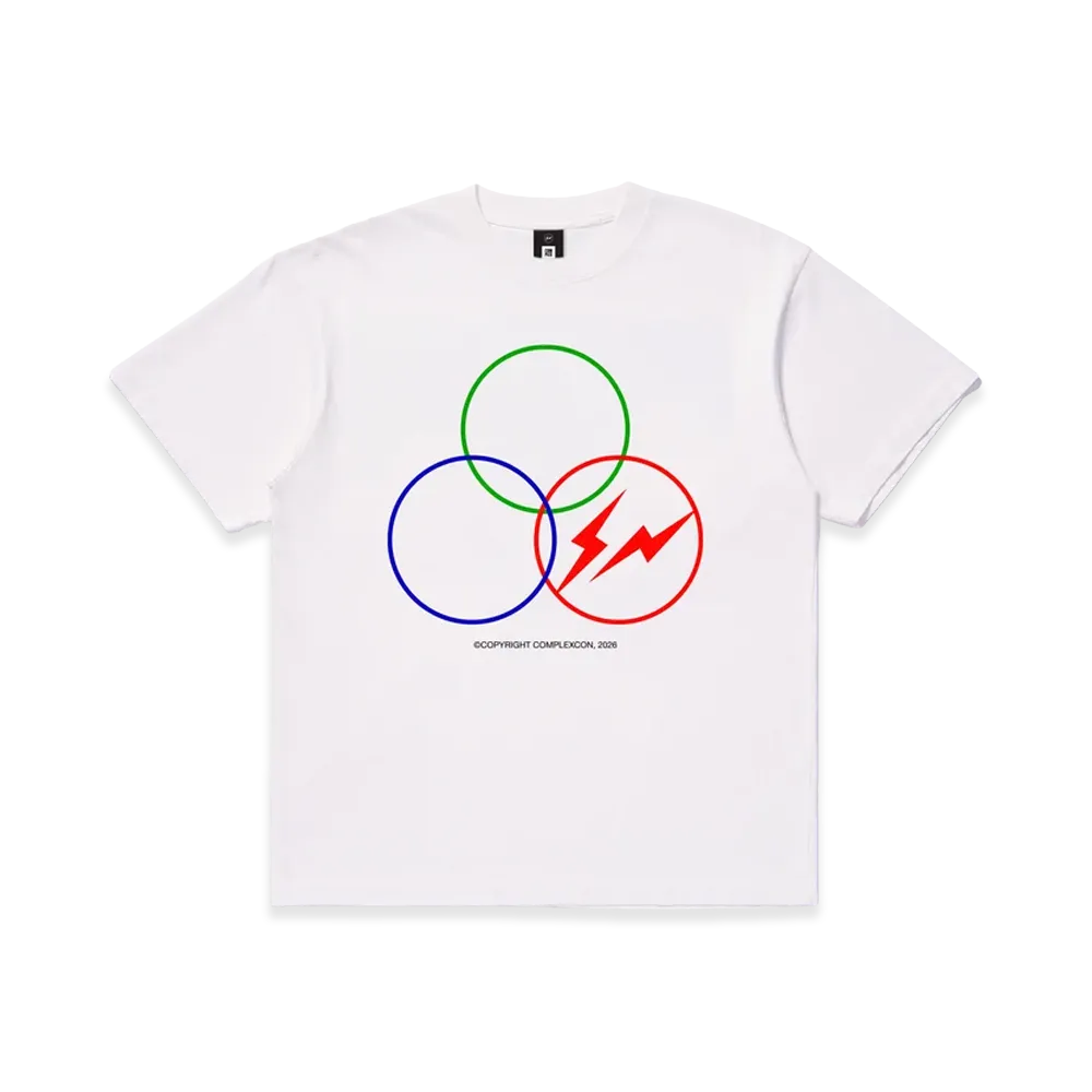 FRAGMENT ComplexCon 2026 Rings Tee "White"