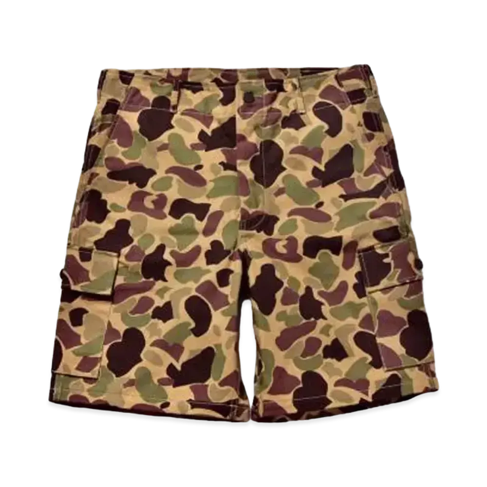 THE REAL McCOY'S BEO GAM CAMOUFLAGE SHORTS "Beige"