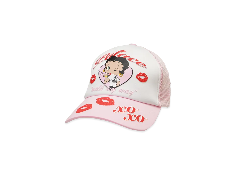 PALACE x Betty Boop Trucker "Chill Pink"