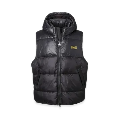 Barbour International Padded Vest "Black"