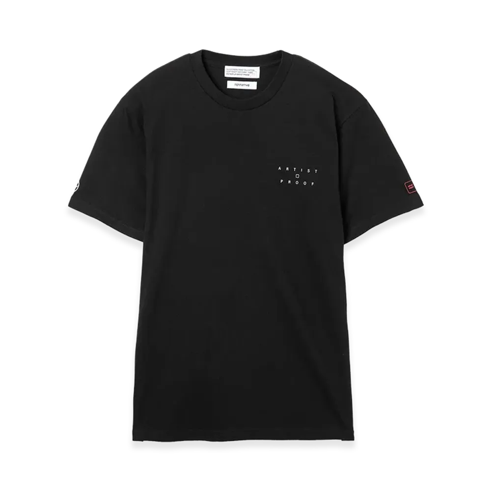 nonnative x Artist Proof x FRAGMENT S/S Tee Innovaten "Black"