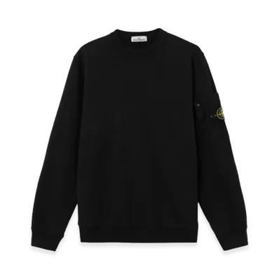 Stone Island 6100019 Cotton Fleece "Black"