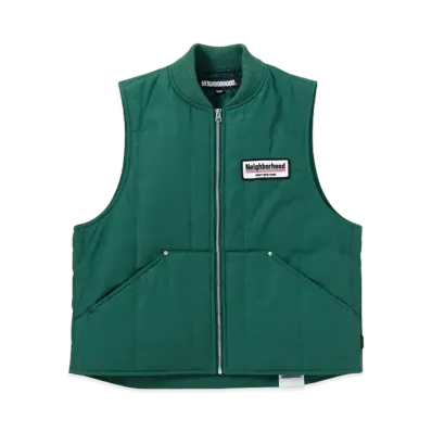 NEIGHBORHOOD Padded Work Vest "Green"