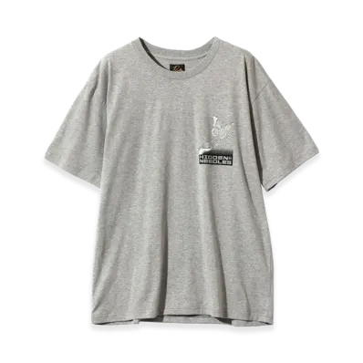 NEEDLES x HIDDEN NY S/S Crewneck T-Shirt "Grey"
