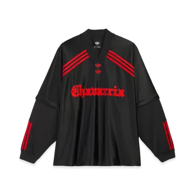 adidas x Willy Chavarria Chavarria Dazzle LS Jersey "Black"
