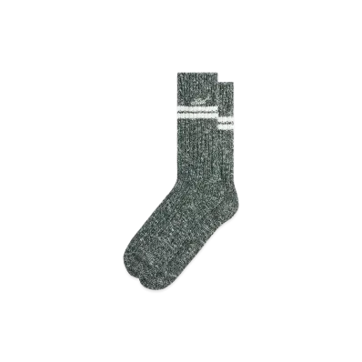 Kith Calf Stripe Marled Crew Sock "Stadium"