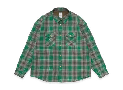 visvim Lumber Check L/S "Green"