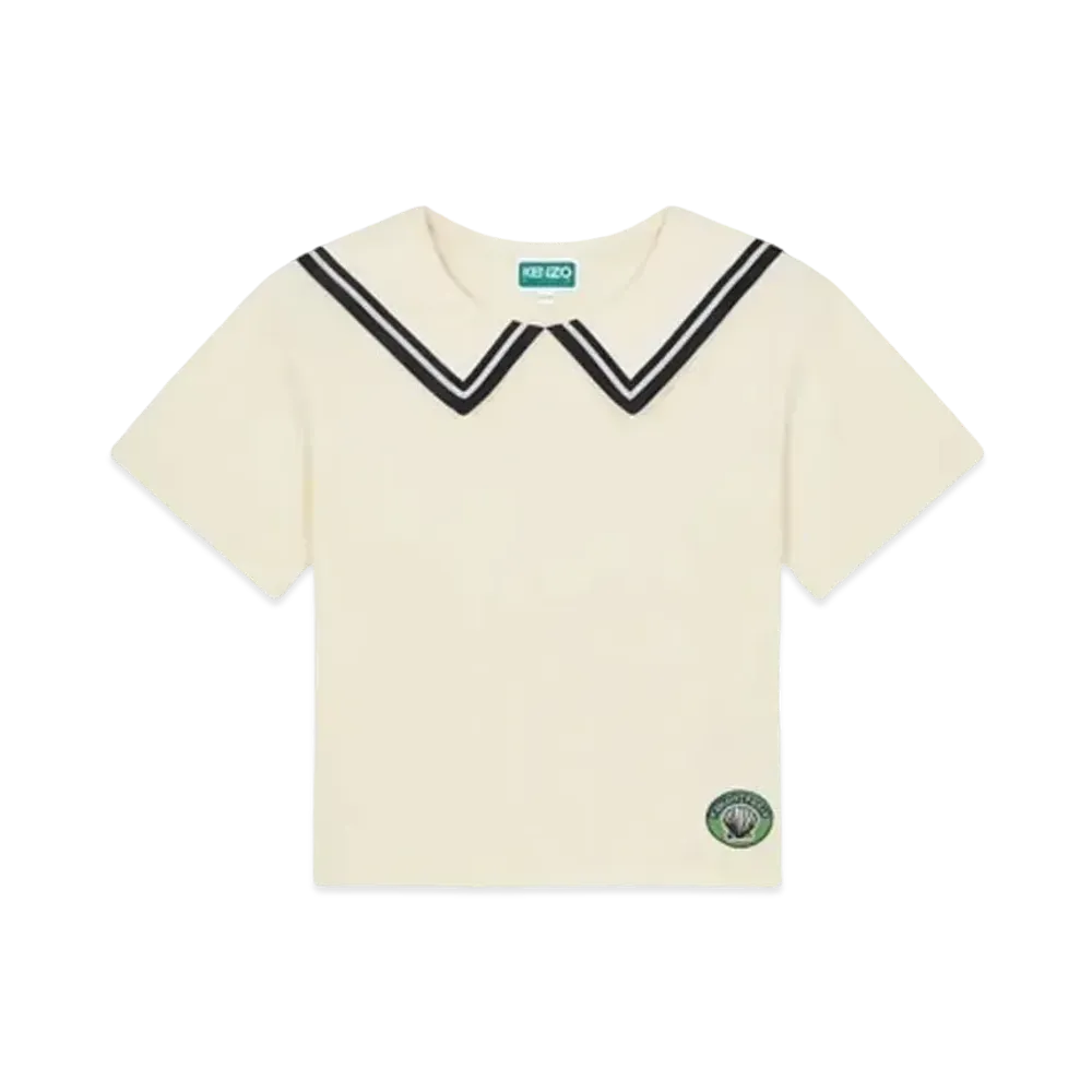 KENZO 'SAILOR' Embroidery T-shirt "White"