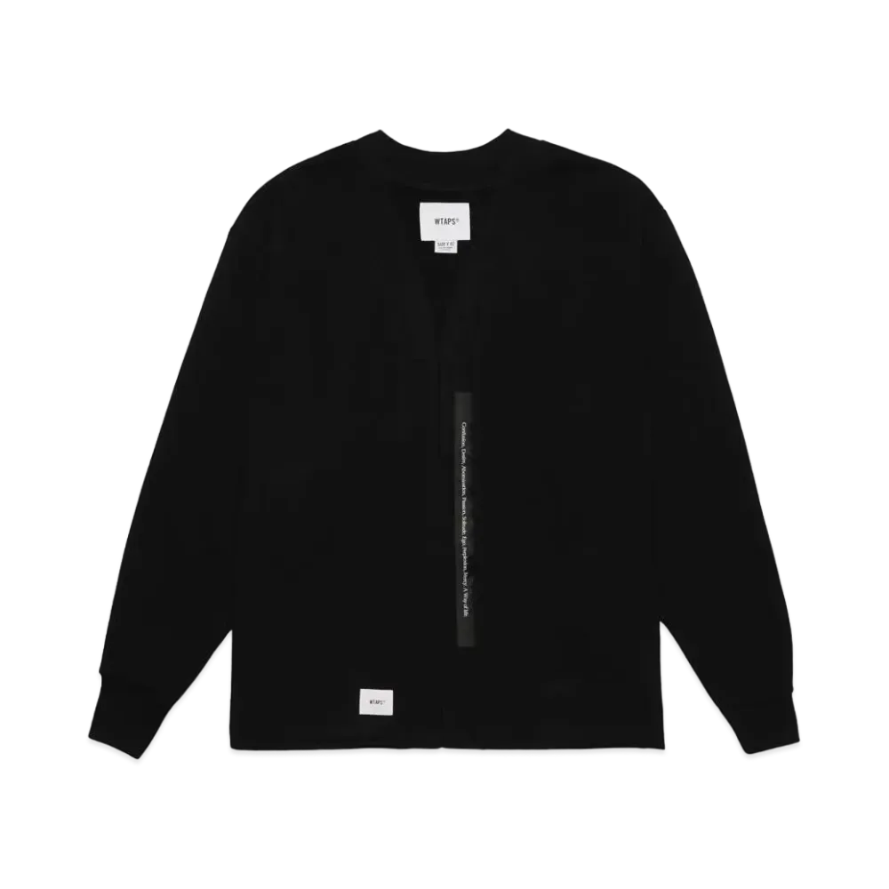 WTAPS Clasper / Sweater / Cotton "Black"