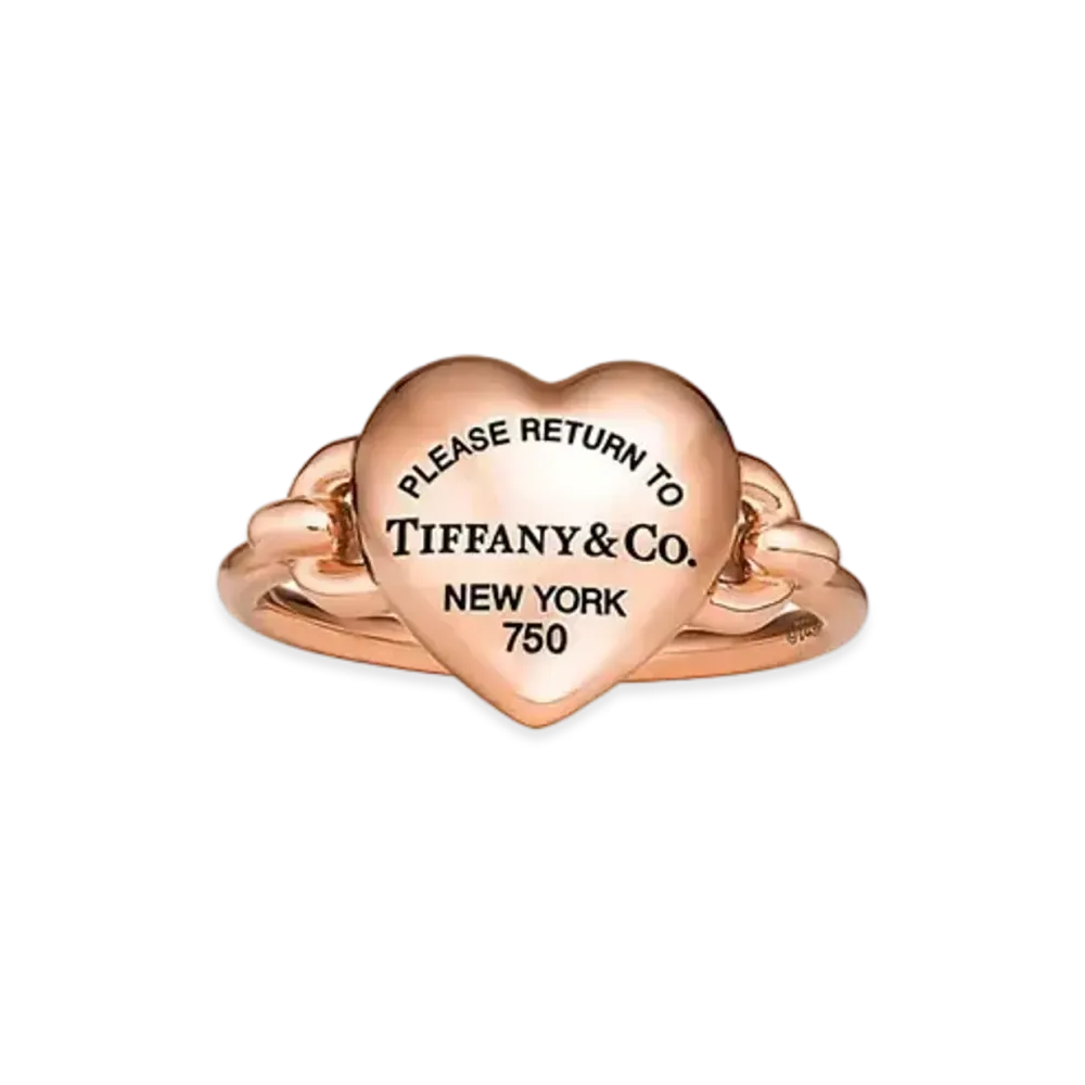 Tiffany & Co. Return to Tiffany Full Heart Ring "Rose Gold"