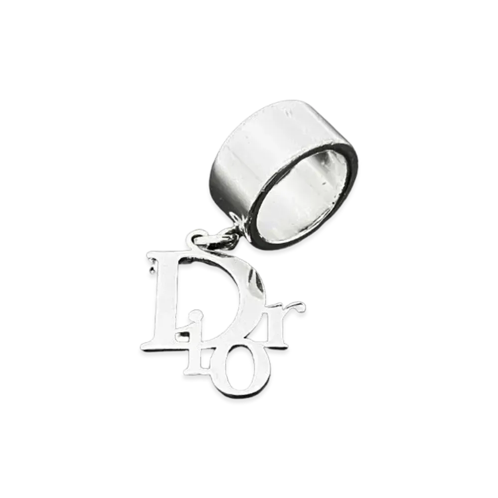 Dior Logo Ring "Silver"