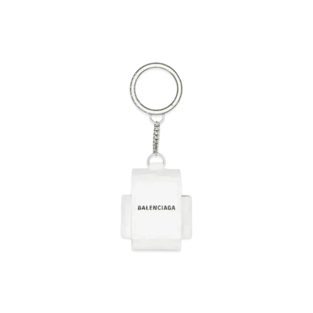 BALENCIAGA Cash Earpods Holder "White"