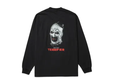 WACKO MARIA x Terrifier Washed Heavy Weight Long Sleeve T-Shirt "Black"