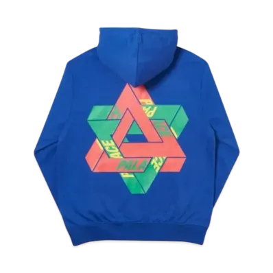 PALACE Rasta Nein Sniff Hood "Blue"