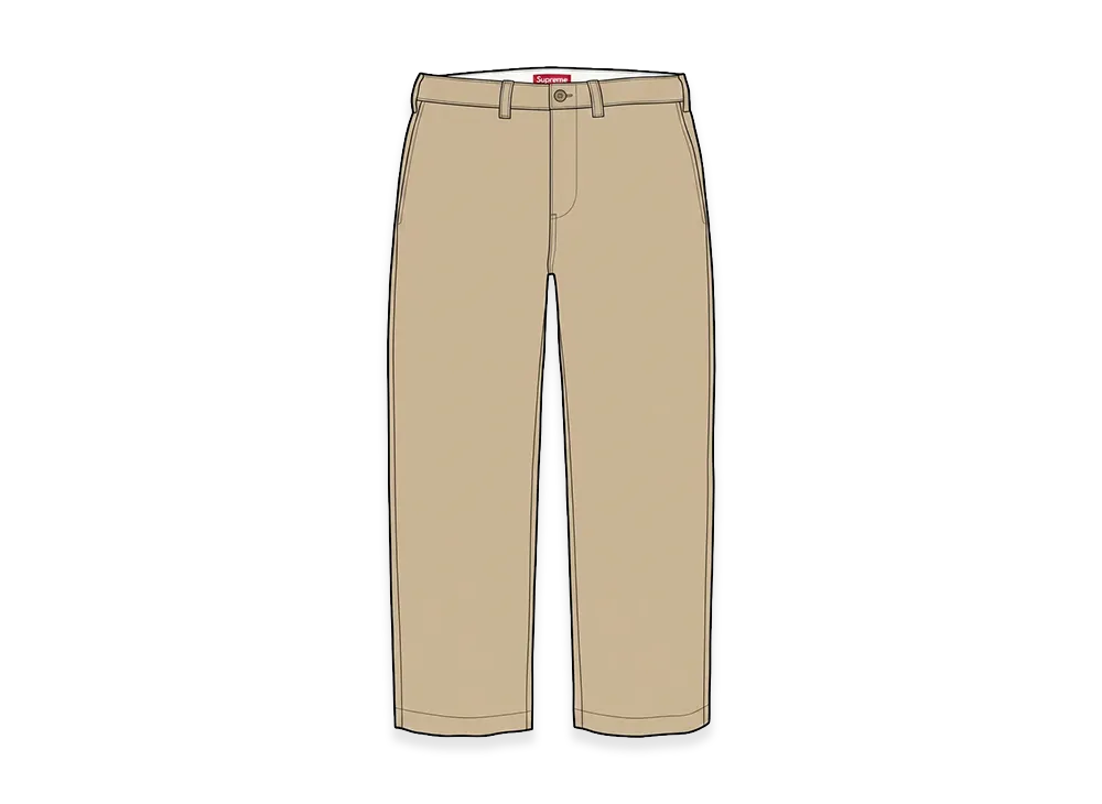 Supreme Chino Pant "Tan" (26FW)