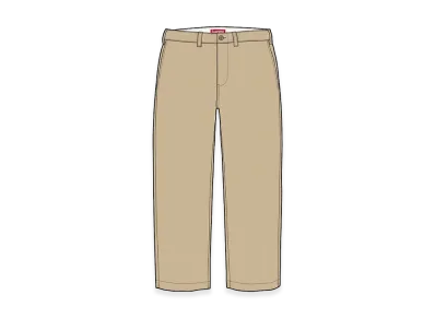 Supreme Chino Pant "Tan" (26FW)