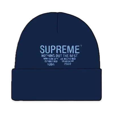 Supreme Nothing But Beanie "Navy"