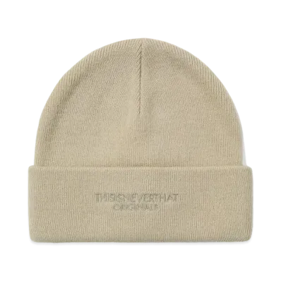 thisisneverthat FR-Logo Beanie "Beige"